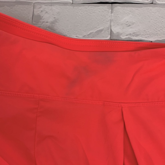 Fabletics Crop Pants Size XL Bright Coral pink Stretchy Lounge Comfort - Picture 10 of 13